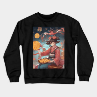 Moon Angel Crewneck Sweatshirt