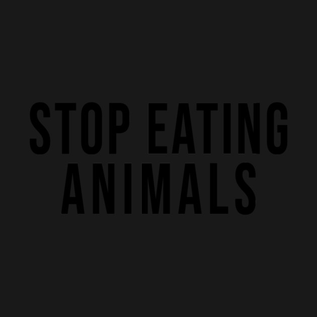 stop eating animals by Bludgeonsoft