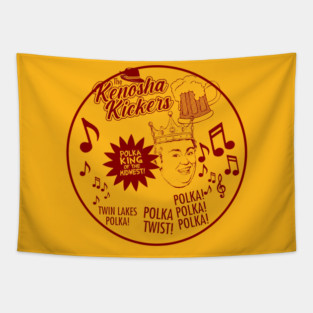 Gus Polinski : Kenosha Kickers Tapestry
