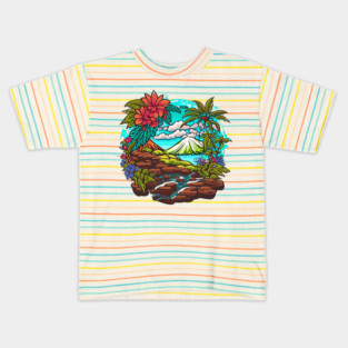 Hawaii style Kids T-Shirt
