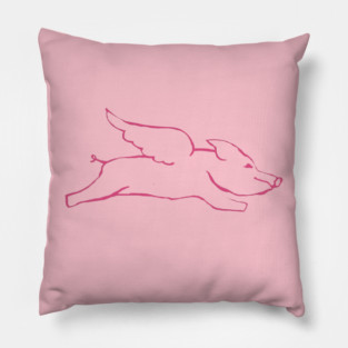 Flying Pig Pillow