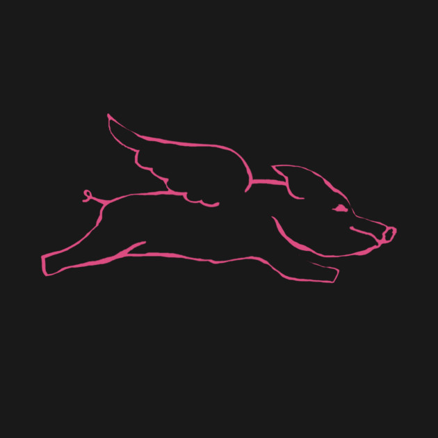 Flying Pig by DonWillisJrArt