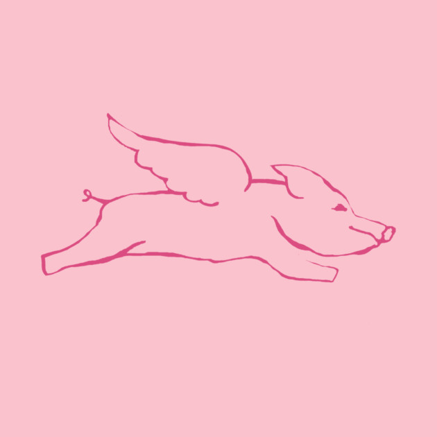 Flying Pig by DonWillisJrArt