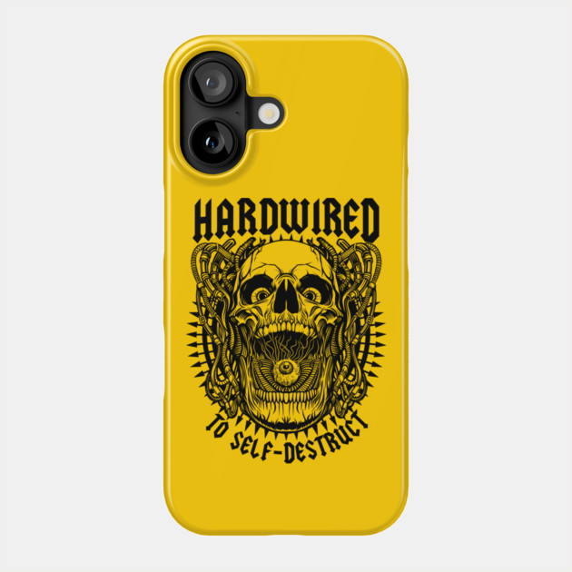 HARDWIRED Phone Case by artslaves