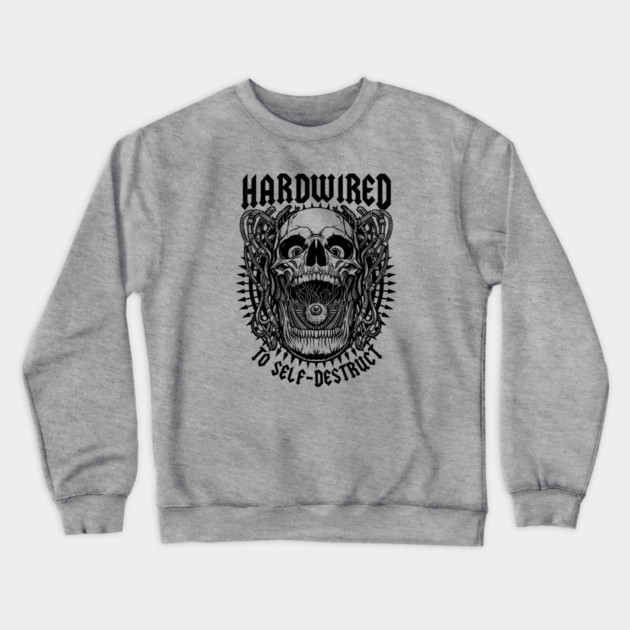 HARDWIRED Crewneck Sweatshirt by artslaves