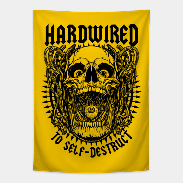 HARDWIRED Tapestry by artslaves