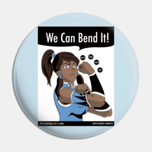 We Can Bend It Pin
