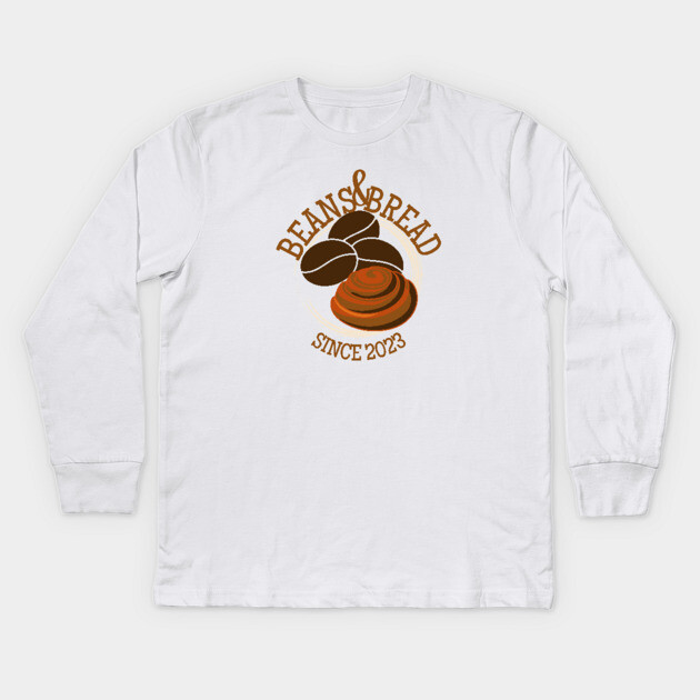 Beans & Bread from Accidental Lovers book series Kids Long Sleeve T-Shirt by Nerdy Romantics Fan Shop*