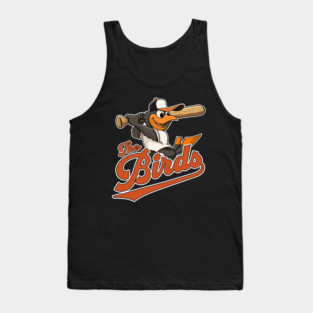 The Oriole Birds Baseball Mascot Tank Top
