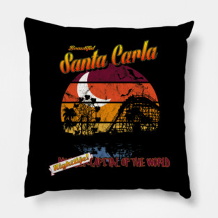 Santa Carla Souvenir Pillow
