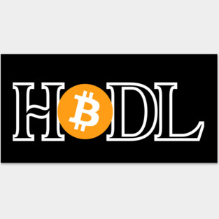 HODL Posters and Art