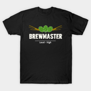 Brewmaster T-Shirt - Home Brewing Craft Beer Brewer Gift Tee T-Shirt