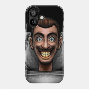 Skibidi toilet Phone Case