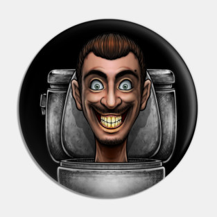 Skibidi toilet Pin