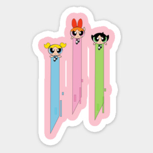 Power puffs Sticker