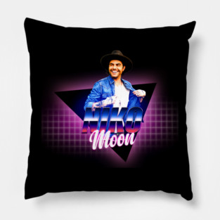 NIKO MOON - Music style Design 80's Pillow