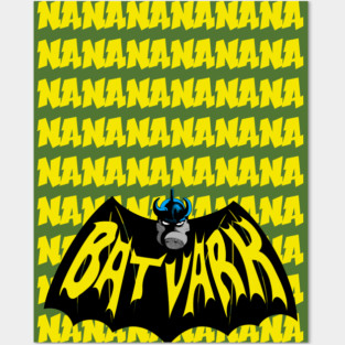 NANANANANANANANANANA Batvark Logo Posters and Art