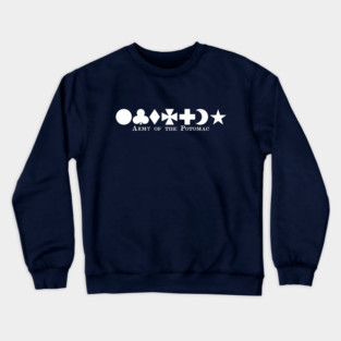 Army of the Potomac Corps Badges Crewneck Sweatshirt