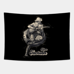 alan jackson Tapestry