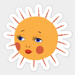 Sun Sticker