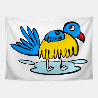 Chicken? rooster? A bird? Tapestry