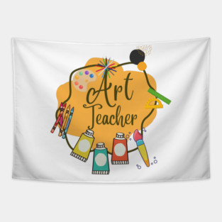 Art teacher Tapestry