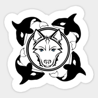 Orca Pod Sticker