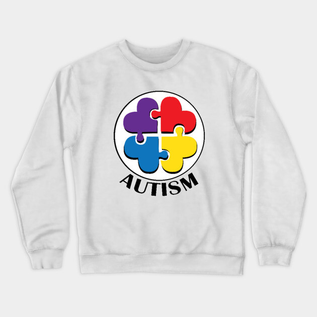 Autism Crewneck Sweatshirt by DickinsonDesign