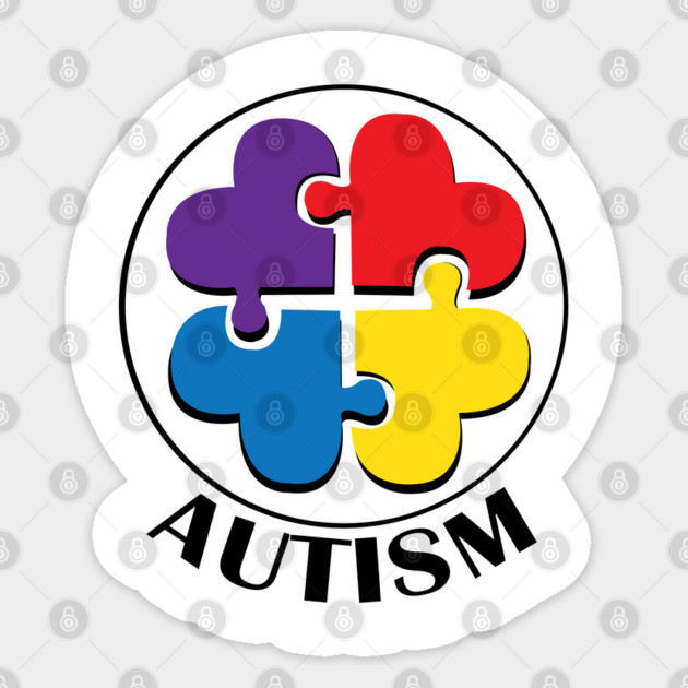 Autism Sticker by DickinsonDesign