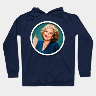 Betty White Flipping Off Hoodie