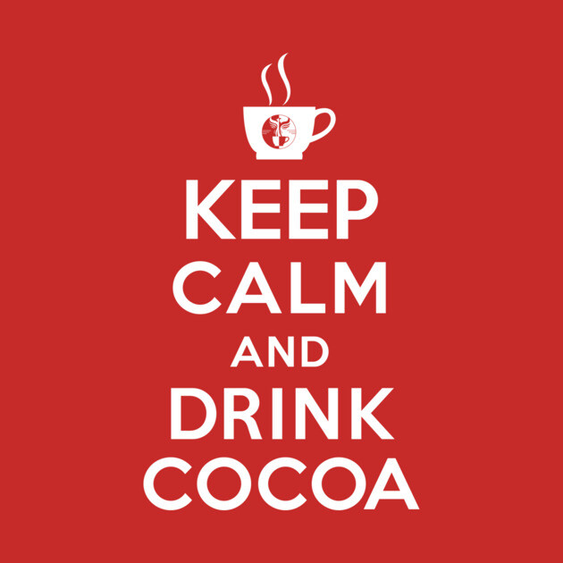 Keep calm and drink cocoa by The Amelia Project