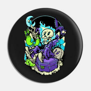 Coffin Rider Pin