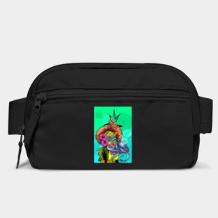 Black girl sea design Bag