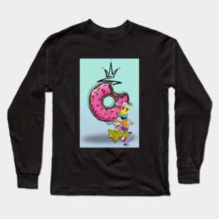 Donut ed edd n eddy Long Sleeve T-Shirt