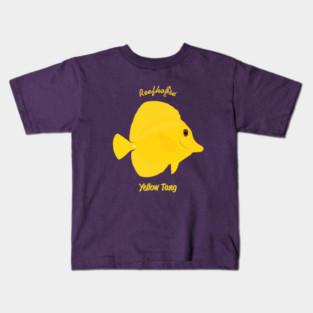 Yellow Tang Kids T-Shirt