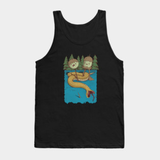 Rock shirt(with face) Tank Top