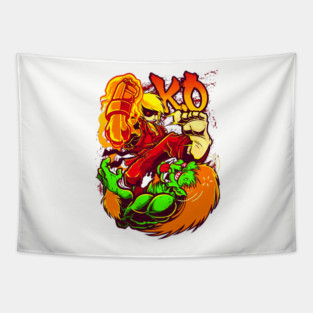 Street Fighter Tapestry