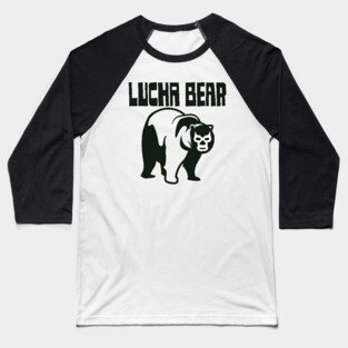 Lucha Bear # 2 Baseball T-Shirt