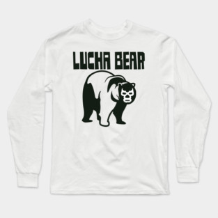 Lucha Bear # 2 Long Sleeve T-Shirt