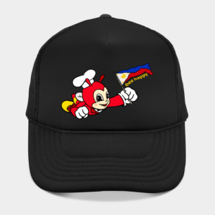 JOLLIBEE BEE HAPPY PHILIPPINE FLAG STICKER Hat