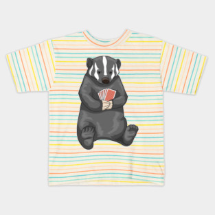 Badger Poker Poker cards Kids T-Shirt