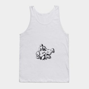 Creepy sculpture Tank Top