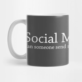 Social Media Slave Mug