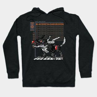 digimon vb blackmetalgarurumon Hoodie