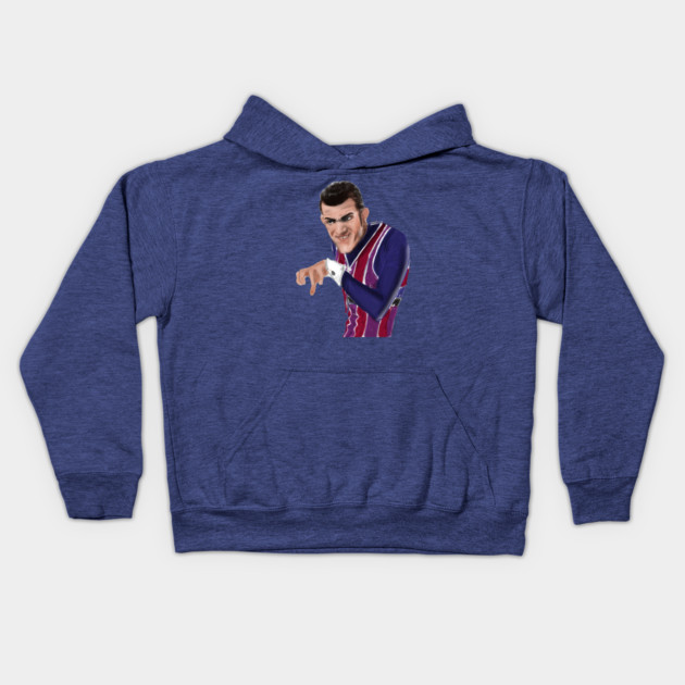 Lazy Town: Robbie Rotten Kids Hoodie by 51Deesigns