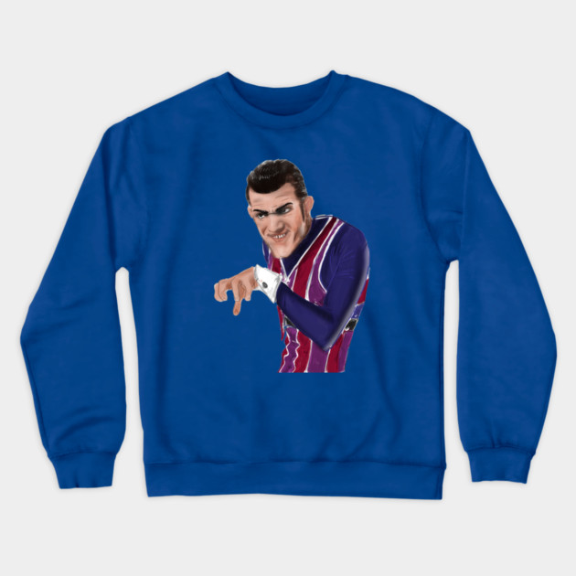 Lazy Town: Robbie Rotten Crewneck Sweatshirt by 51Deesigns