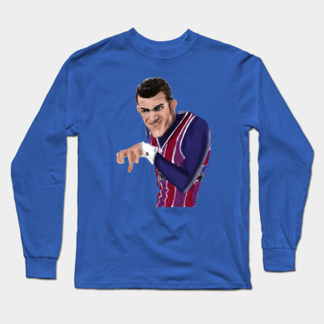Lazy Town: Robbie Rotten Long Sleeve T-Shirt by 51Deesigns