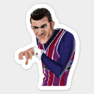 Lazy Town: Robbie Rotten Sticker