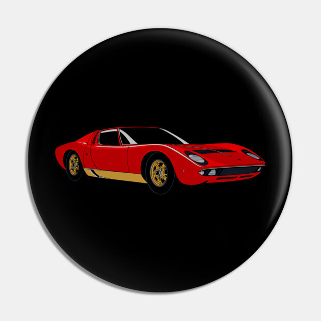 Red Miura Pin by taomotorsport