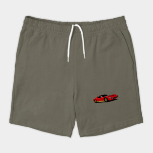 Red Miura Shorts
